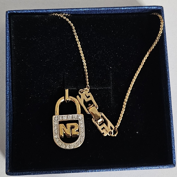 Nina Ricci Jewelry - Nina Ricci Lock Necklace